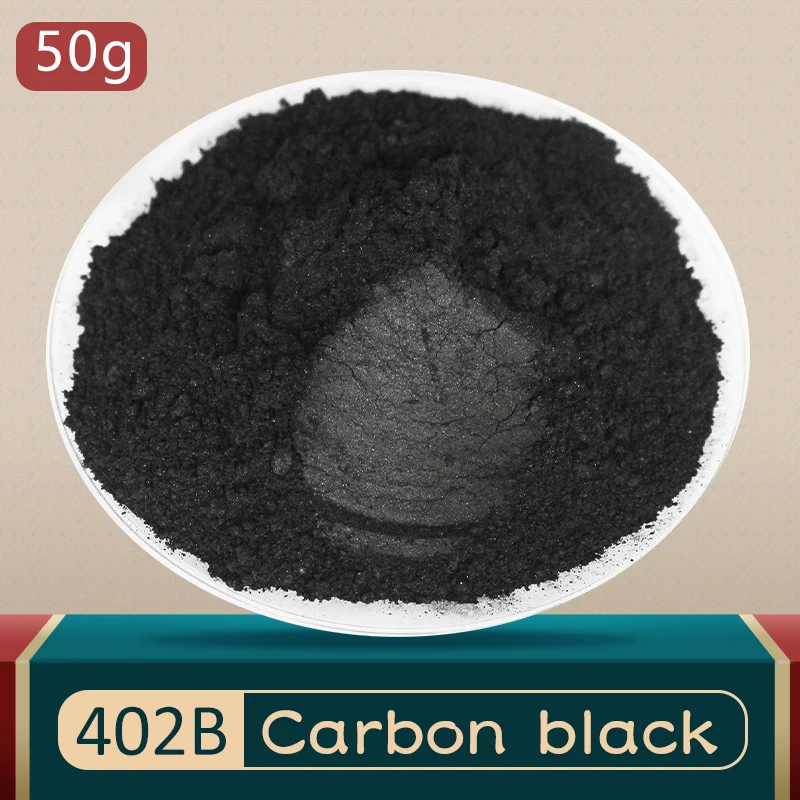 Слюдяной порошковый пигмент карбоновый черный жемчужный порошок акриловая