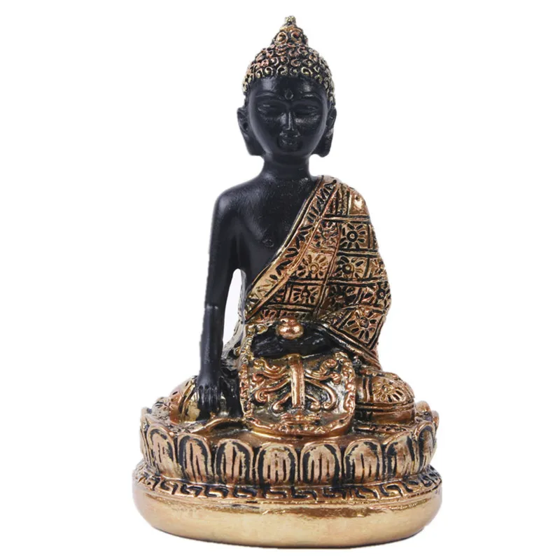 

BUF Resin Buddhism Ornaments Buddha Tathagata Sculpture Thailand Yoga Mandala Buddha Sculptures Amitabha Buddha Statue
