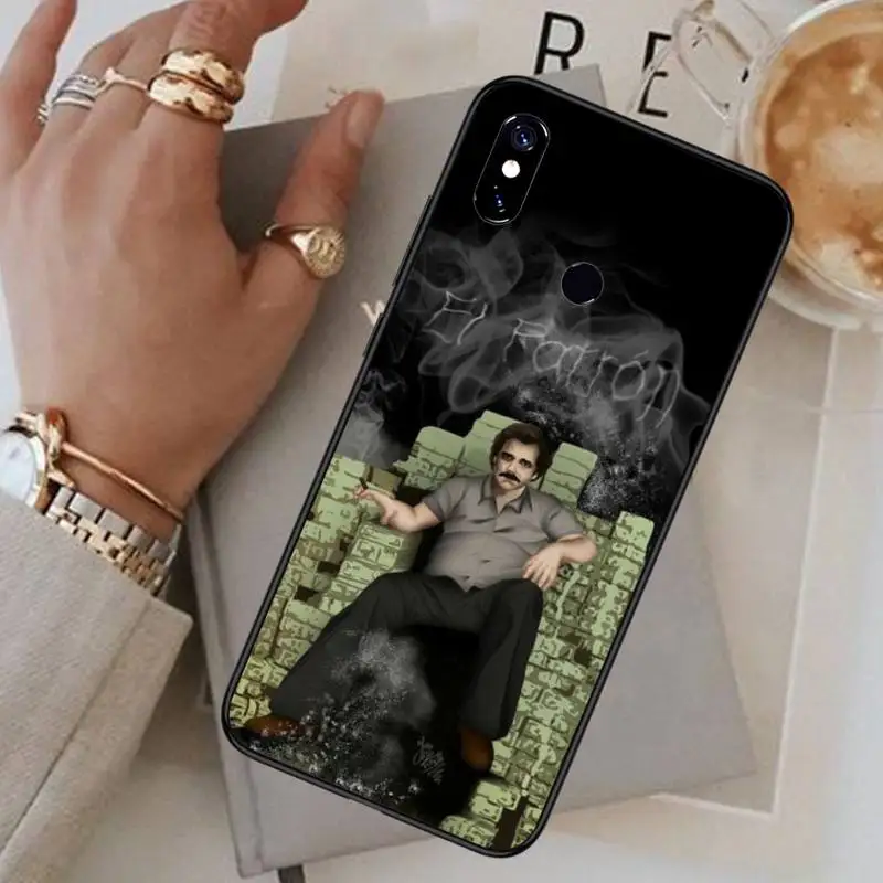 

Pablo Escobar Phone Case For Xiaomi Redmi 7 8 9t a3Pro 9se k20 mi8 max3 lite 9 note 9s 10 pro