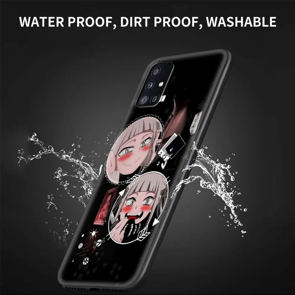 Himiko Toga Boku силиконовый чехол для Samsung Galaxy A51 A71 A50 A21s A70 A10 A20e A30 A40 A31 A41 A11 A12 A02s задняя