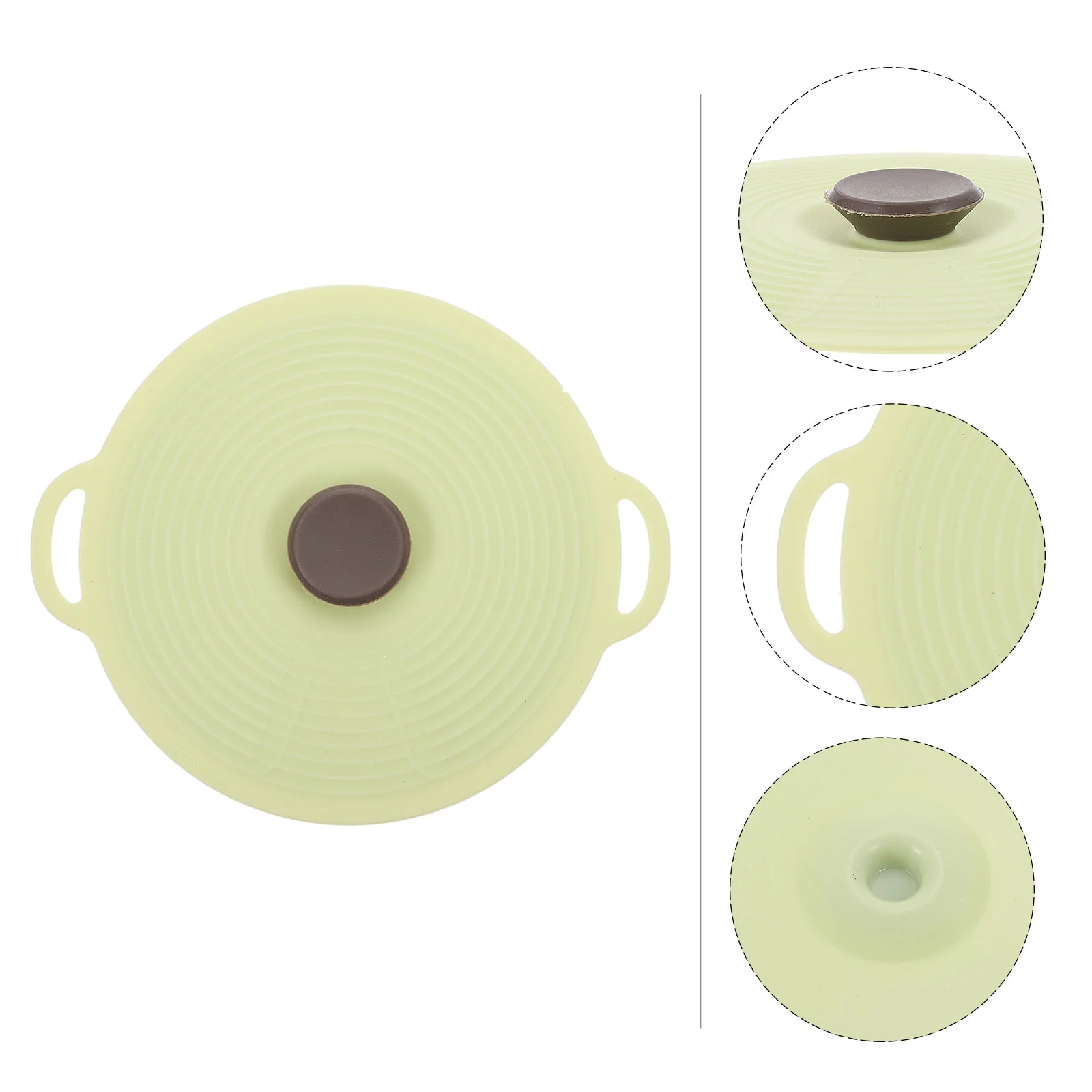 

1pc Food Fresh Keeping Cover Silicone Sealing Cover Practical Microwave Bowl Cover