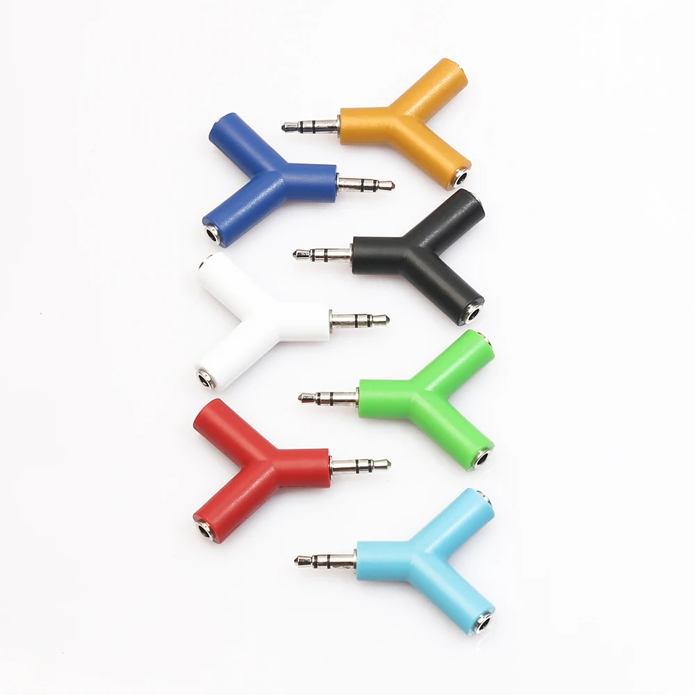 Новинка адаптер для наушников 3 5 мм переходник с двойным разъемом сплиттер