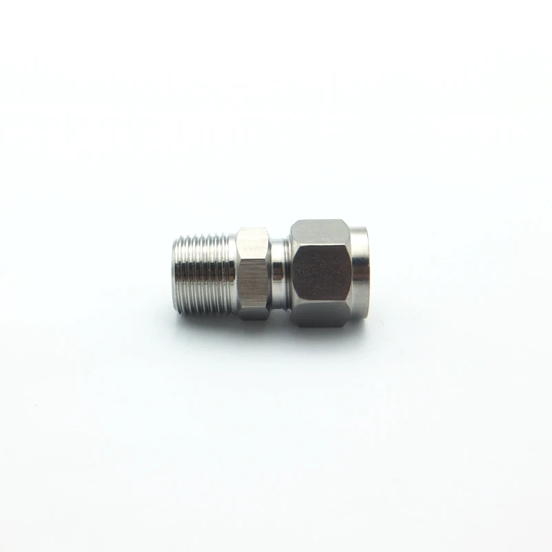 Наружная резьба 304 из нержавеющей стали 1/8 дюйма 1/4 3/8 1/2 NPT до 3-22 мм фитинг для труб