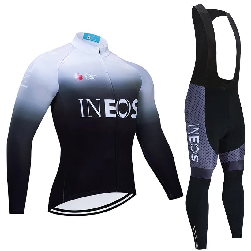 

2022 INEOS TEAM CYCLING JERSEY 20D Bike Pants Set Ropa Ciclismo MEN Winter Thermal Fleece BICYCLING Maillot Wear