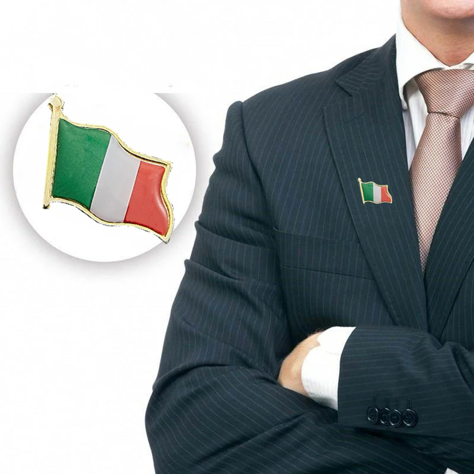 10 шт. эмалированные булавки с национальными флагами|Булавки и значки| |