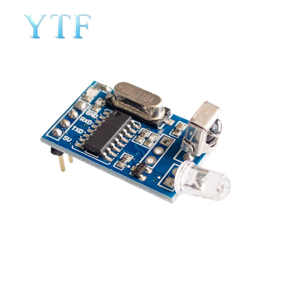 

Infrared decoding module, infrared coding module, infrared communication module, NEC infrared transceiver, wireless