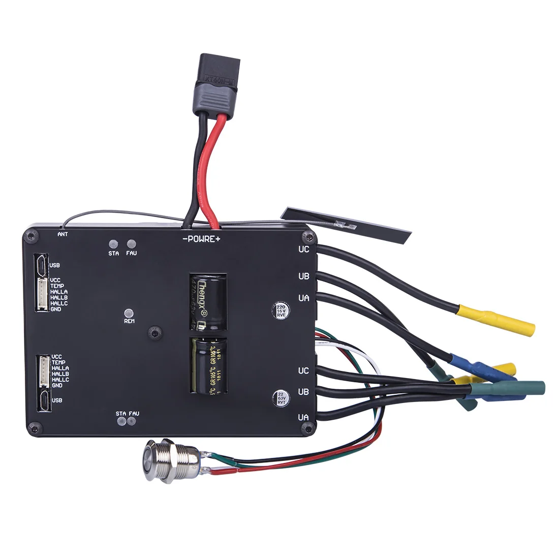 ESC6.1 Dual Drive ESC 100A 8 60V 3S 12S Батарея с Чехол Аксессуары для катания на скейтборде Спорт