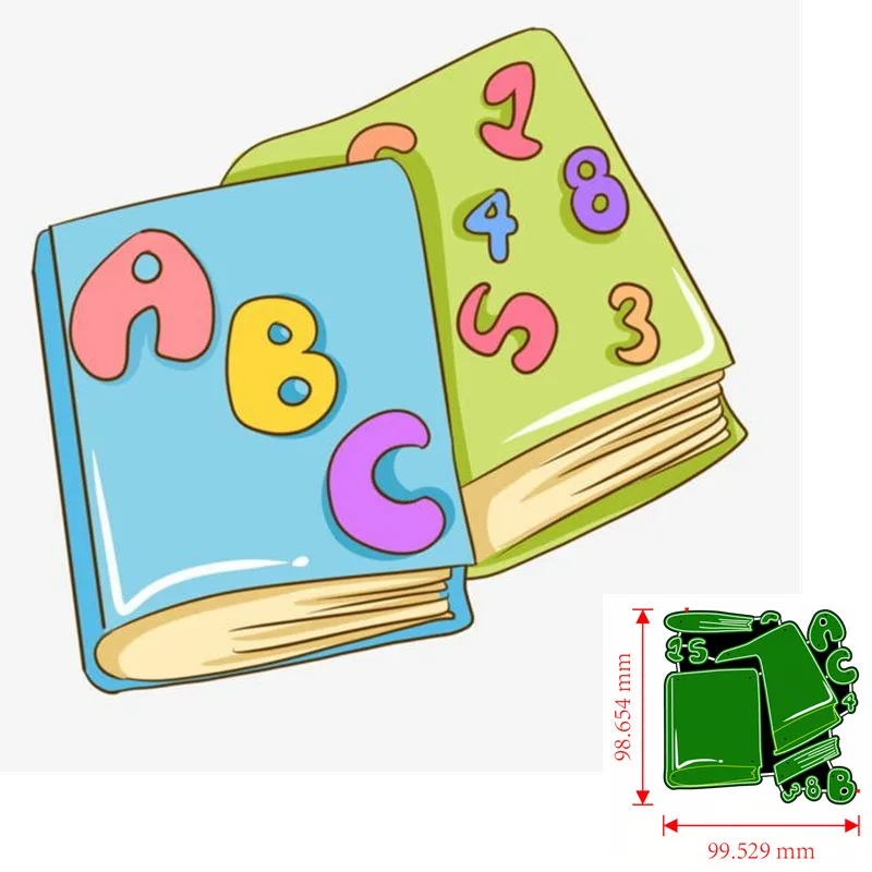 

Metal Cutting Dies Book DIY Scrapbooking Paper Cards Decorative Craft Embossing