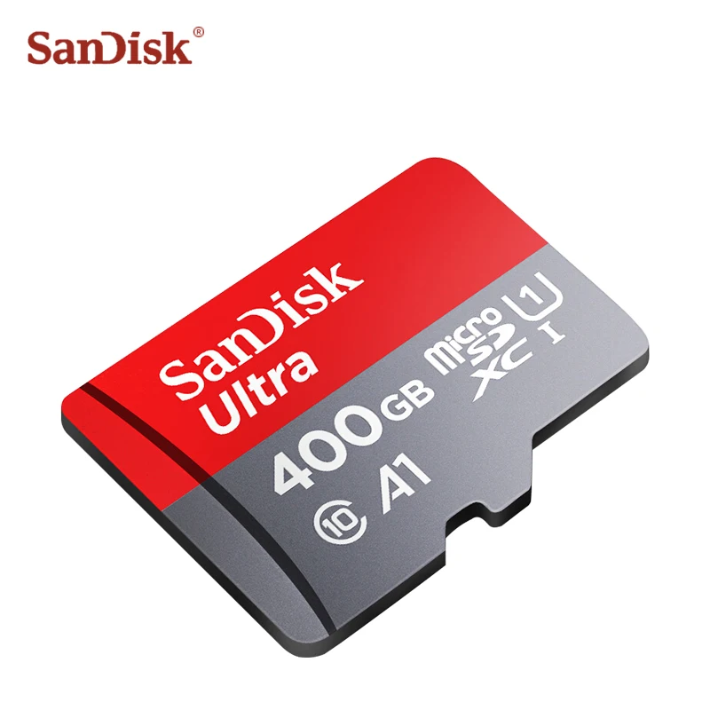 Карта памяти SanDisk A1 micro sd 400 Гб 256 ГБ 200 Оригинальная карта класса 10 128 64 32 16 microsd флеш
