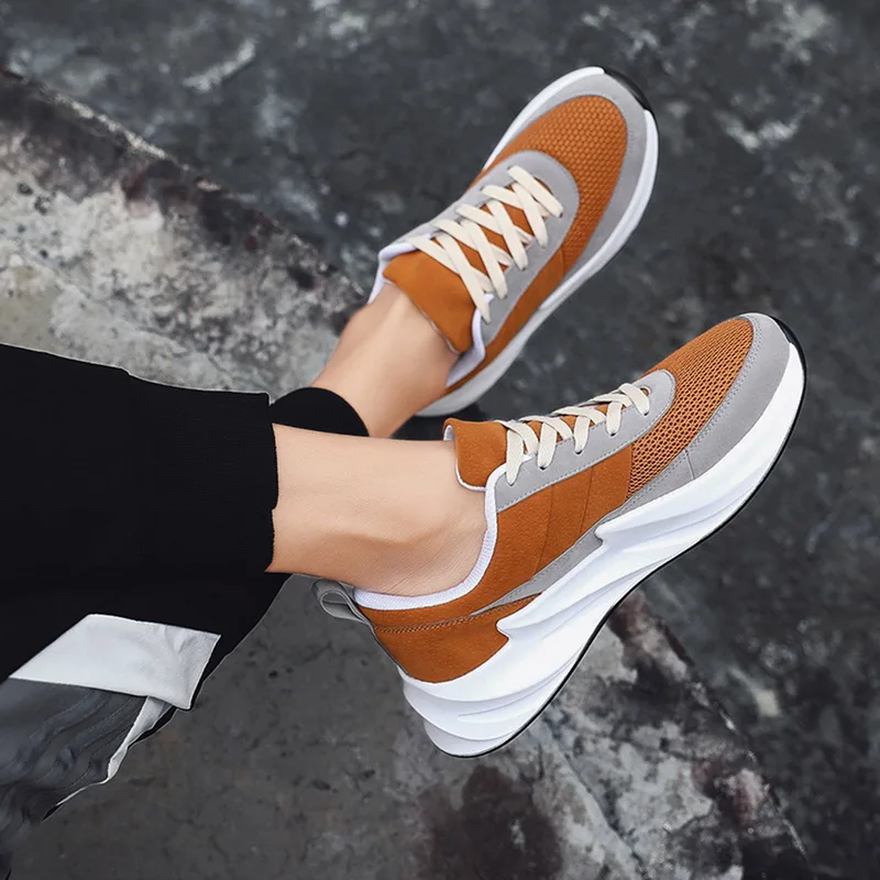 Vertvie/Модные дышащие мужские кроссовки высокого качества Удобная нескользящая