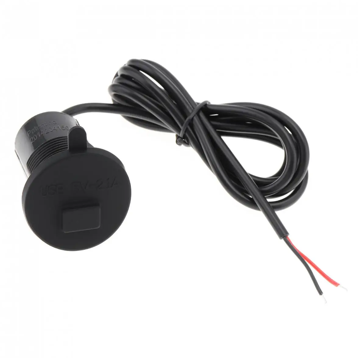 12V водонепроницаемый USB гнездо мотоцикла вилка универсальный переключатель телефона зарядное устройство адаптер