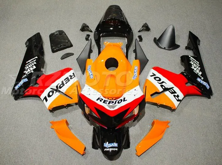 

Комплект обтекателей из АБС-пластика для HONDA CBR600RR F5 2005 2006 05 06