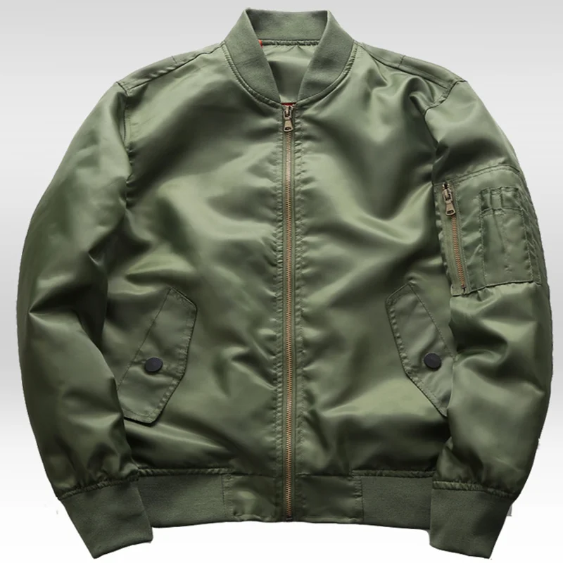 Новое поступление весенне-осенняя модная мужская авиационная летная куртка
