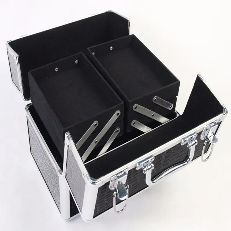 Новинка 2017 года Профессиональный Большой Ёмкость макияж организатор