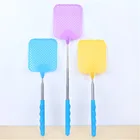 Телескопическая ручная ракетка, пластиковый Ловец, многоразовый раздвижной мухобойник для насекомых, насекомых, мухлыстов