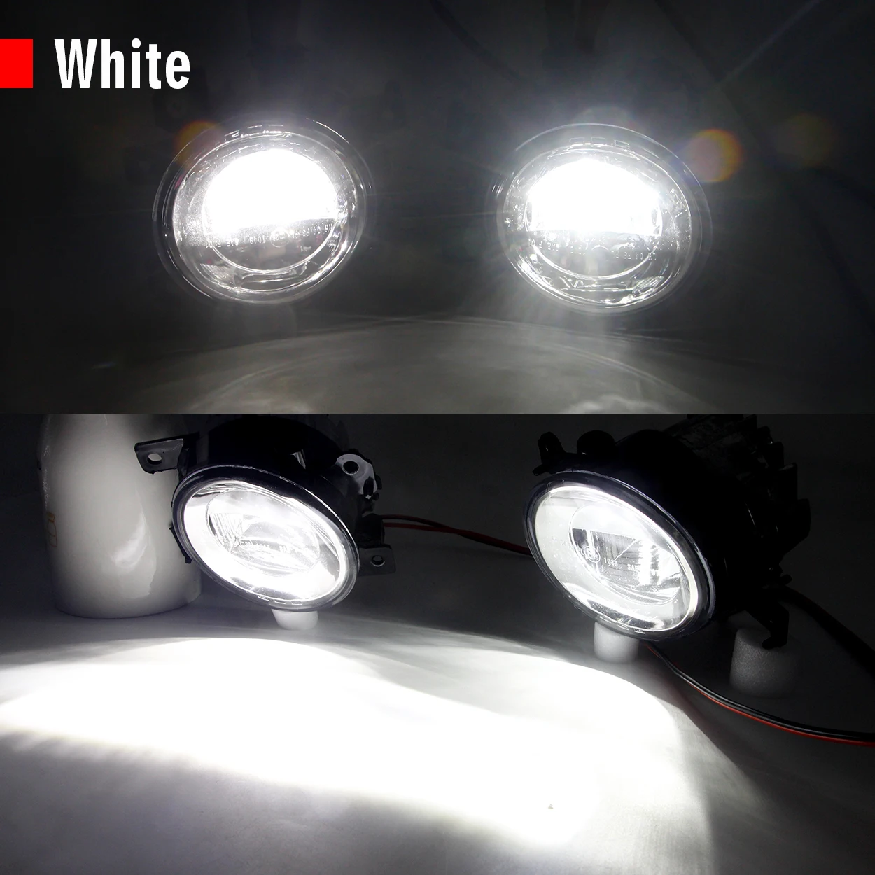 

2 шт., передний бампер автомобиля, противотуманные фары в сборе, светодиодные линзы, противотуманные фары DRL 30 Вт 6000LM 12 В для Infiniti Q50 Q50L Q70 Q70L QX50 QX60 QX80