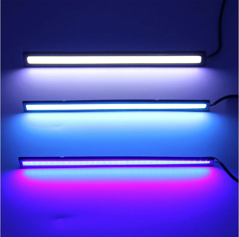 Автомобильные дневные ходовые огни COB DRL светодиодный универсальный