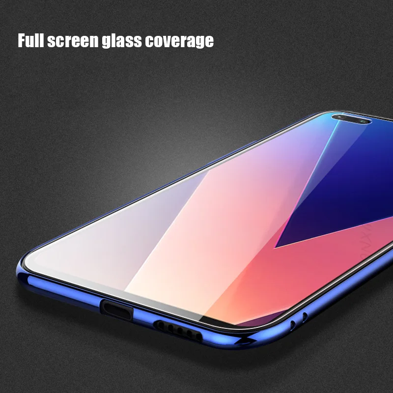 

2Pcs Tempered Glass For Realme XT X50 X2 6S 7 6 Pro Screen Protector Full Cover Glass For Realme X50 X2 7 6 Pro Protective Film
