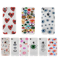 fhnblj evil eye phone case for iphone 11 12 13 mini pro xs max 8 7 6 6s plus x 5s se 2020 xr case
