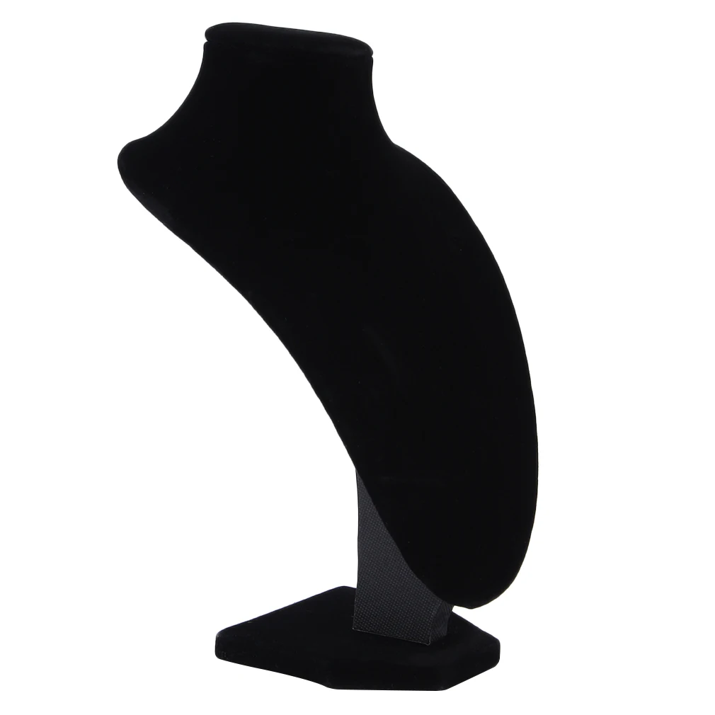 Ожерелье цепочка браслет Подвеска Стенд стойка черный бархат ювелирные изделия