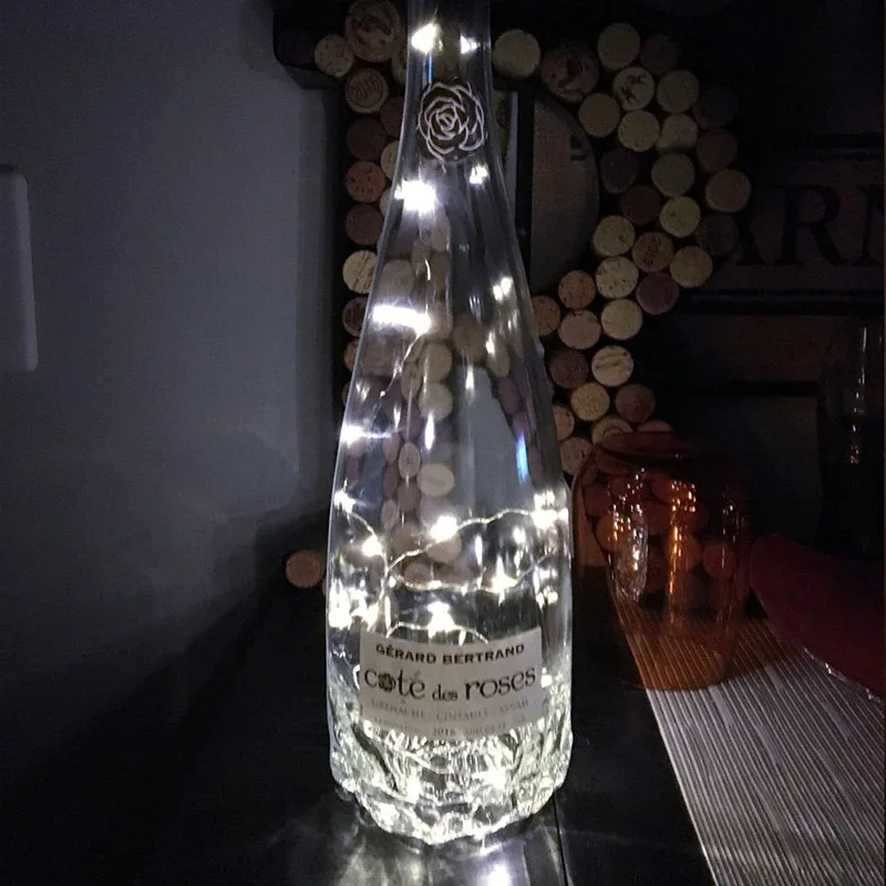 Светодиодная гирлянда с питанием от батареек 2 м 3 5 10 12 гибкая IP65