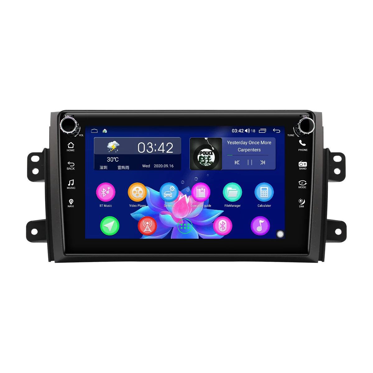 Lecteur multimédia pour Suzuki SX4 1280 – 720, 8 pouces, IPS, système Android 10.0, Bluetooth 5.1, GPS, caméra de sauvegarde, 2006x2013 p