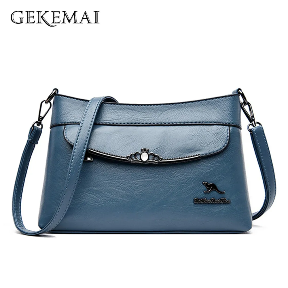 

Fashion Brand Crossbody Bag for Women 2020 New High Quality Pu Leather Purses and Handbags Ladies Leisure Shoulder Messenger Bag