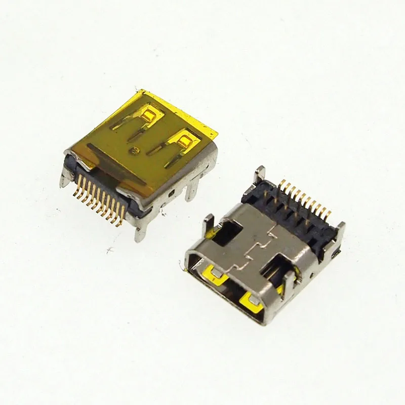 50 шт. Micro HDMI гнездо D Тип 19P HDMI разъем