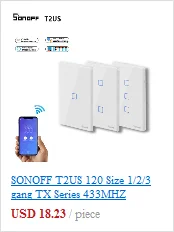 Sonoff RF Bridge WiFi 433MHz сменный модуль домашней автоматизации универсальный переключатель Интеллектуальный Wi-Fi пульт дистанционного управления RF