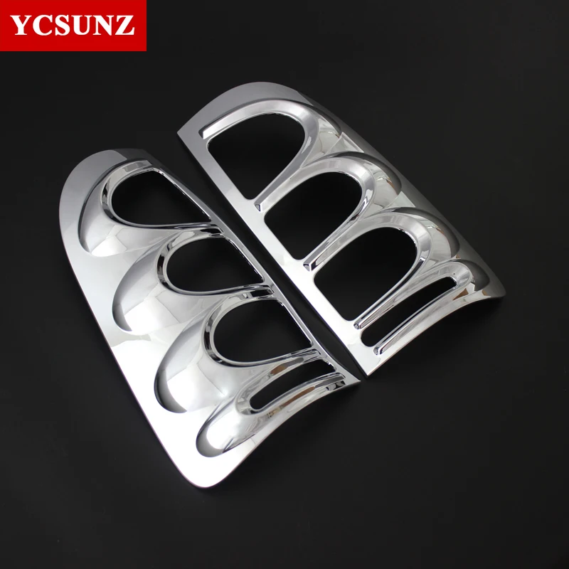 ABS Хром задние фонари крышка полоски Накладка для Toyota Hilux Vigo 2005 2006 2007 2008 2009 2010 |
