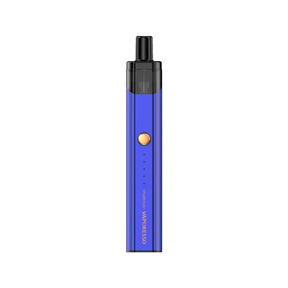 Синий Vaporesso Podstick Vape комплект с аккумулятором 900 мАч и 2 мл Pod Ом/Ом электронная сигарета испаритель vs Vinci Mod/Drag nano - Цвет: Синий
