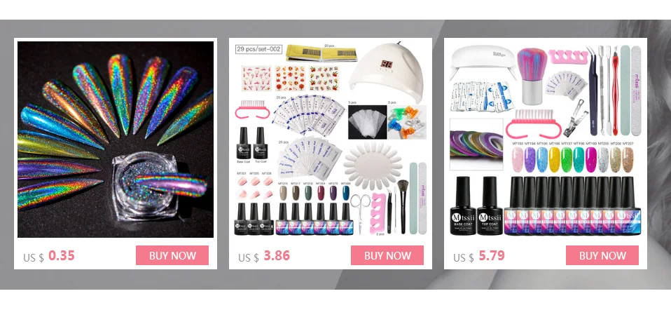 Mtssii Стекловолоконный набор для наращивания ногтей Fibernails акриловые наконечники маникюрный салонный инструмент кривизны зажимы шелковые шарфы набор для дизайна ногтей