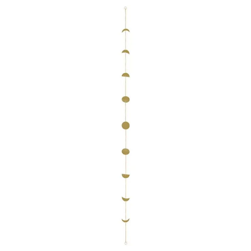 

Moon Phase Garland Chains Celestial Boho Shining Wall Hanging Decor Home Office