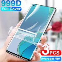 screen protector hydrogel film for oneplus 9 7t 8 7 pro 6 6t 8t nord soft tpu full cover for one plus 9 9r nord n10 5g not glass