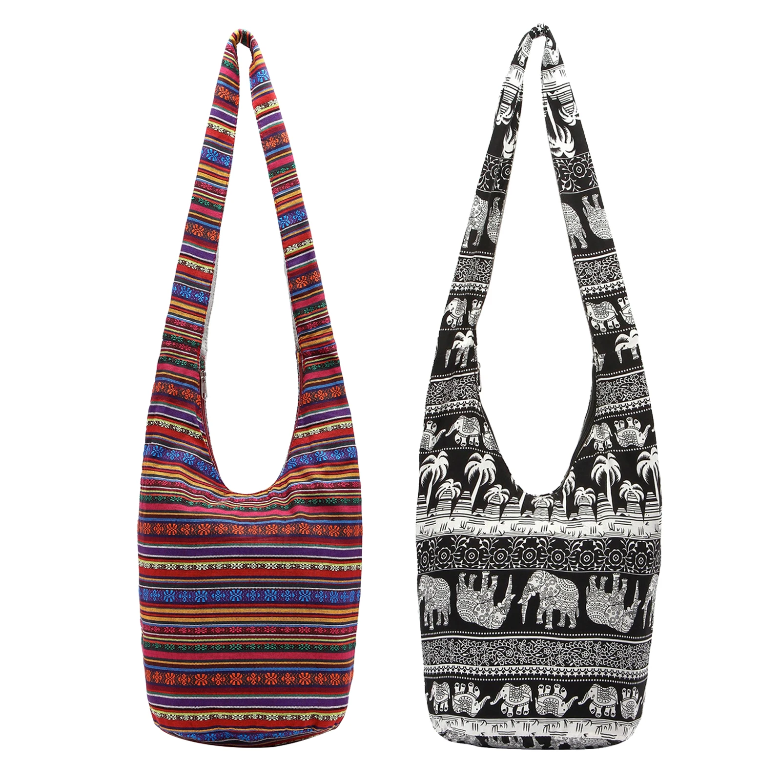 

Hippie Boho Print Crossbody Bohemian Gypsy Sling Bag Women Messenger Bag