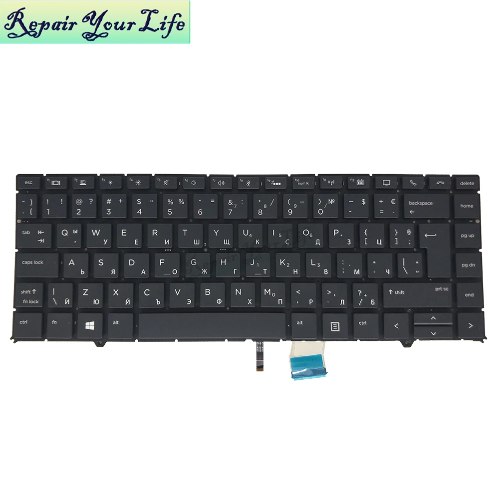 

Bulgarian laptop keyboard backlight for HP EliteBook X360 1040 G5 replacement keyboards black with backlit SN6173BL1 91610 27A
