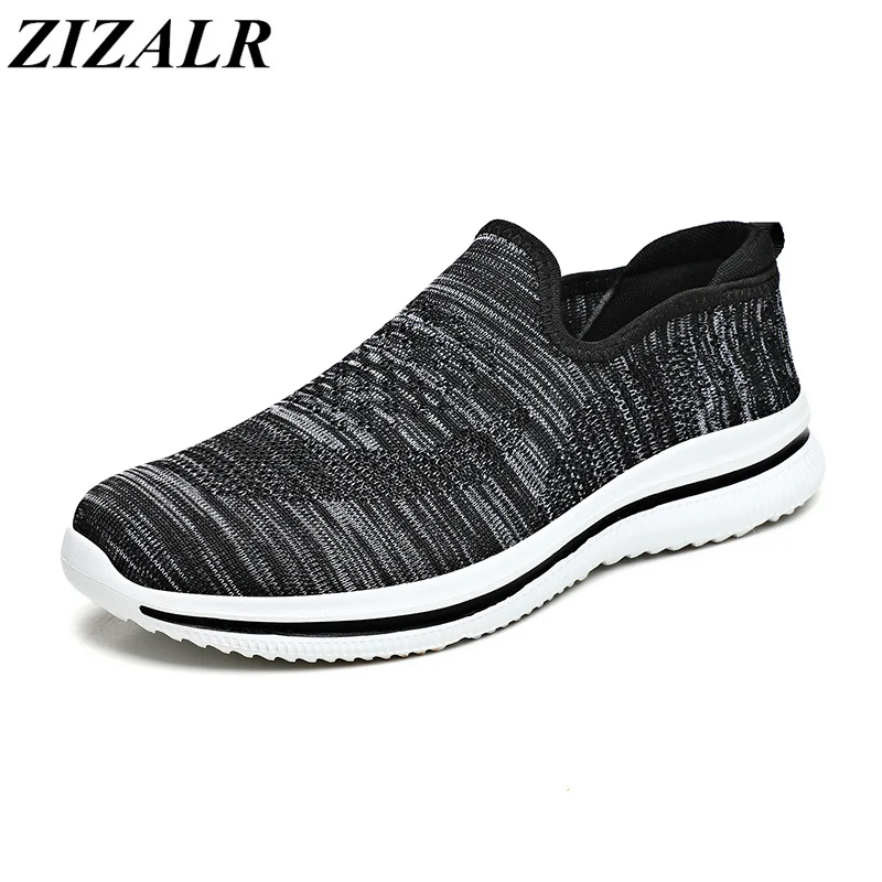 Летняя мужская обувь из сетчатого материала легкие кроссовки для мужчин Модная