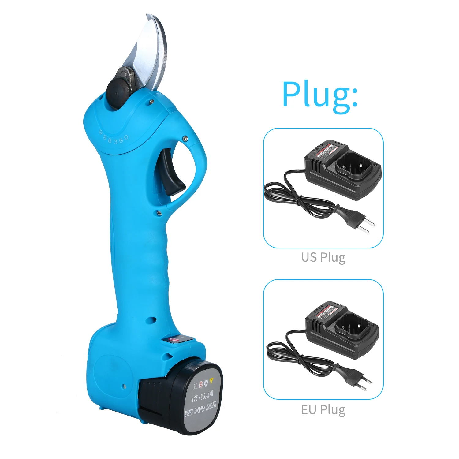 500 Вт 2000 мАч перезаряжаемые электрические ножницы для обрезки беспроводные