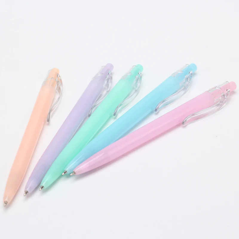 5 шт. Kawaii Шариковая ручка милые конфетные цвета для детей Подарки школьные