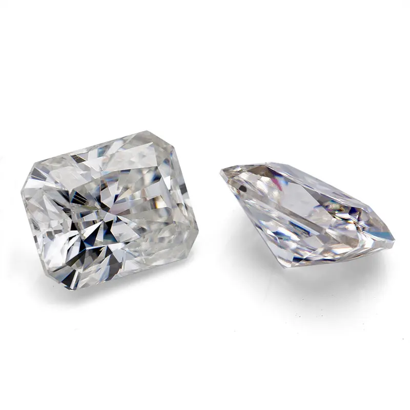 

3x5mm~9x10mm High Quality Excellent Radiant Cut D VVS1 Professional Loose Moissanite Supplier Factory Price Accept Customzation