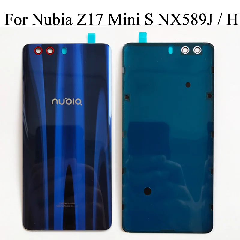 Черный/синий 5 2 дюймов новый для ZTE Nubia Z17 мини S NX589H NX589J задняя Батарея крышка