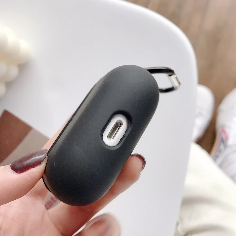 Сплошной цвет ТПУ чехол для наушников Apple AirPods 3 Pro Чехол AirPods3 красочные