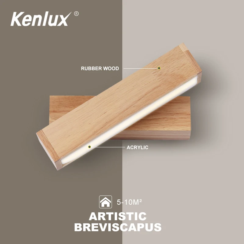 Деревянные современные светодиодные Настенные светильники прикроватный