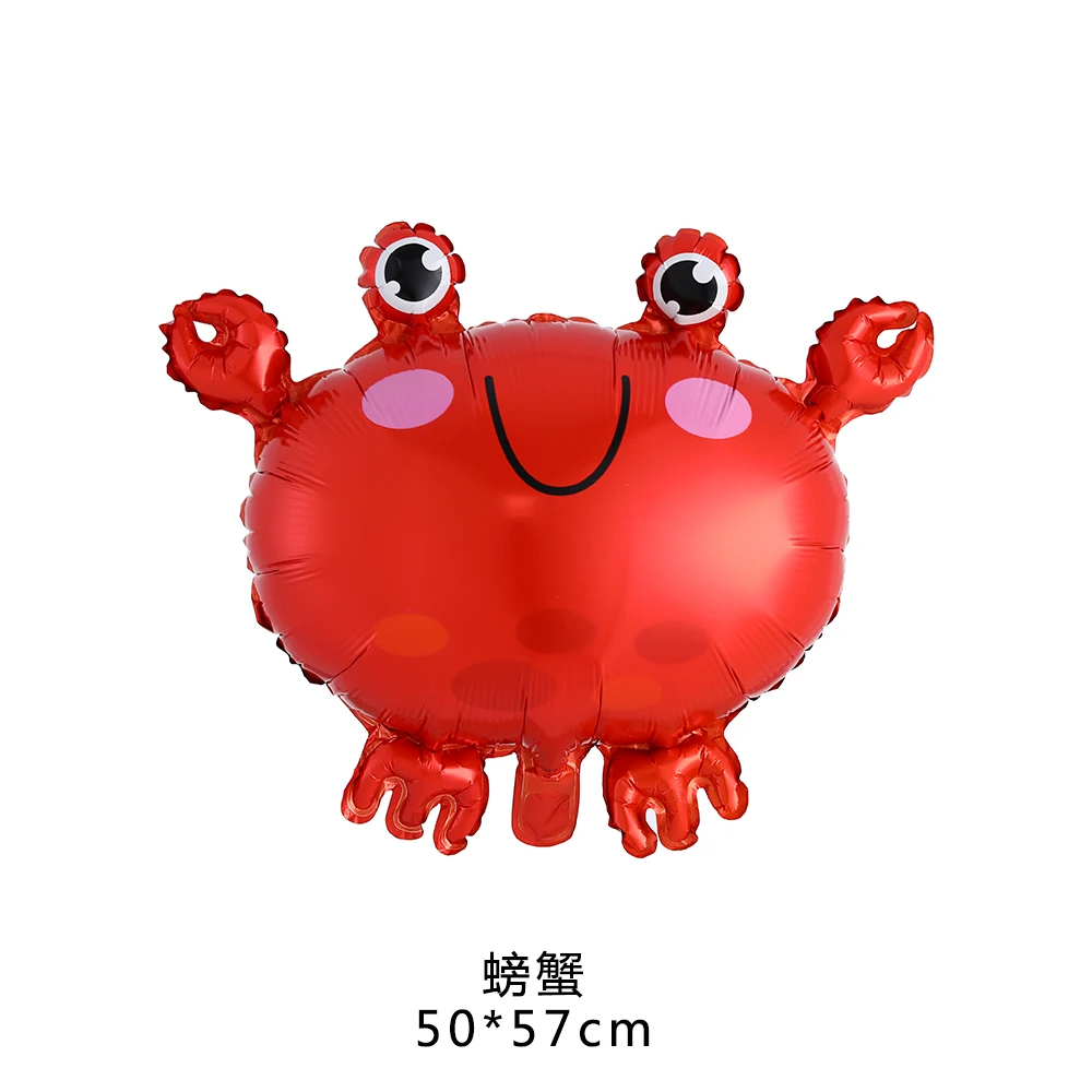 5 шт./лот воздушные шары с рыбками морскими животными морской звездой лошадью