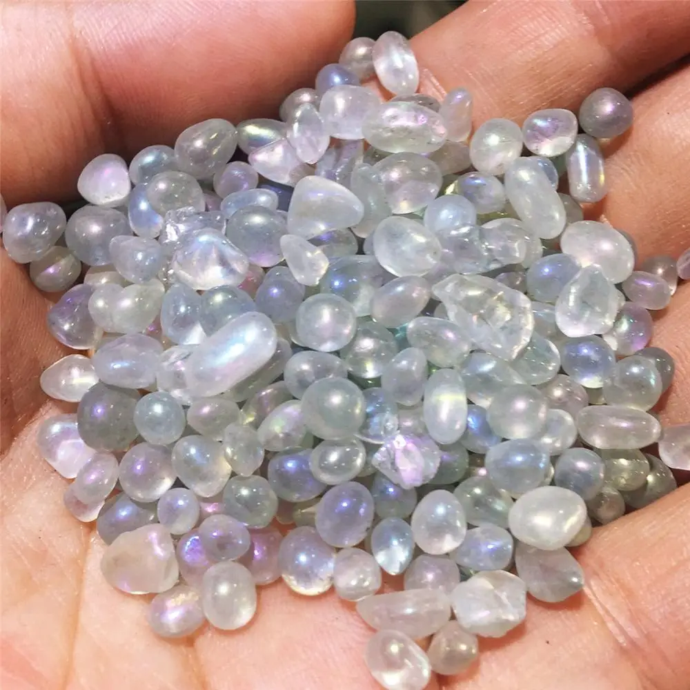 Натуральный лунный камень с покрытием 100 г | Дом и сад