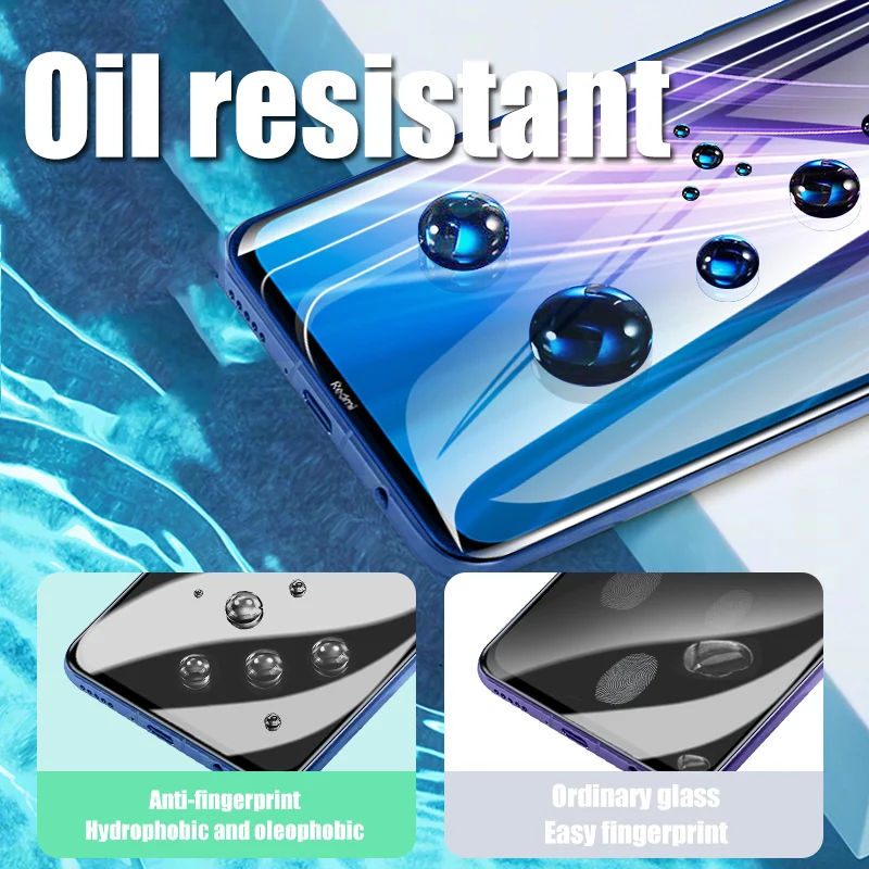 

3Pcs Full Cover Tempered Glass For Xiaomi Redmi Note 8 7 6 9S 5 9 Pro 5A 8T 6A 7A 8A 9A 9C Screen Protector Tempered Glass film