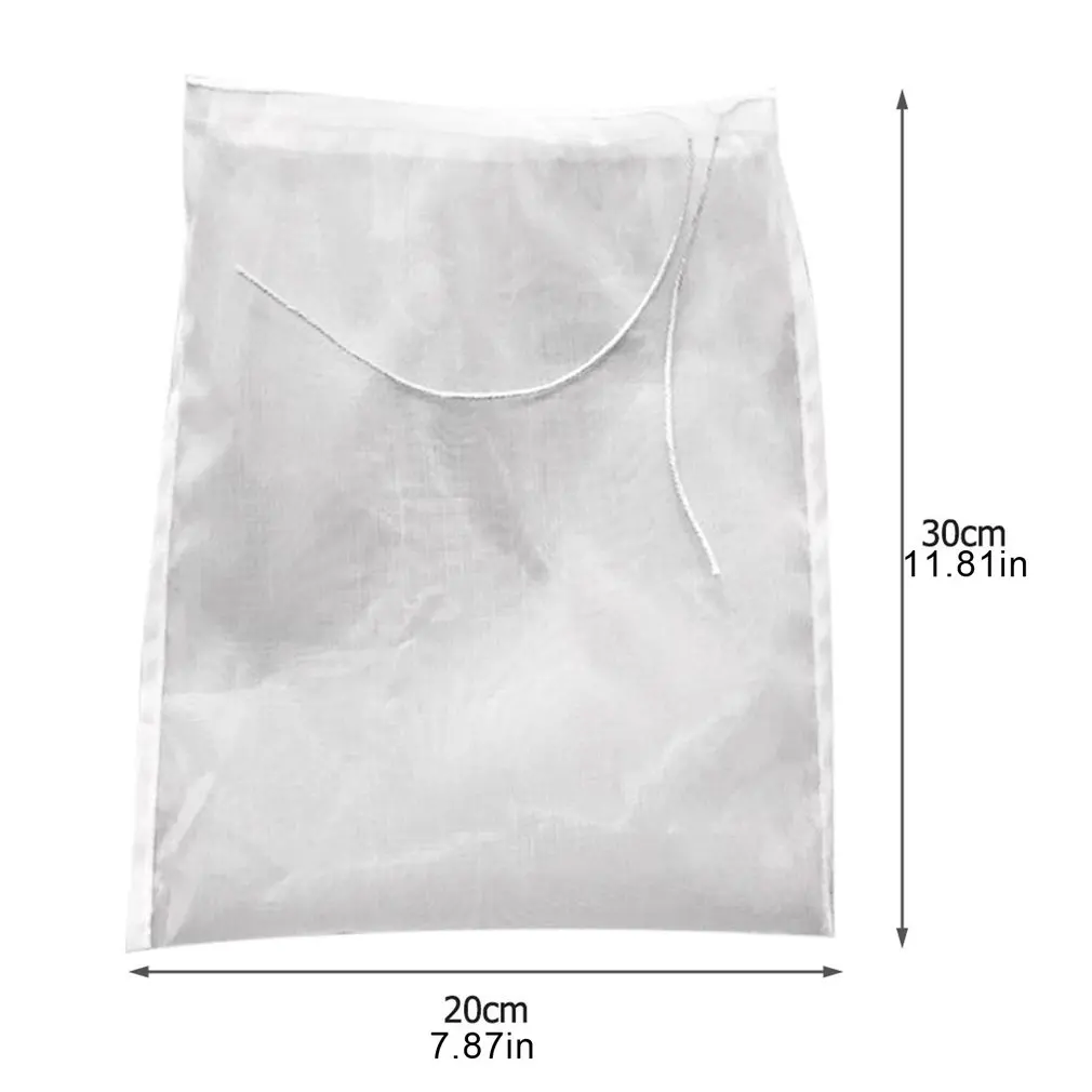 

Nut Milk Bag Household Reusable Almond Milk Bag Strainer Fine Mesh Nylon Cheesecloth Cold Brew Coffee Filter