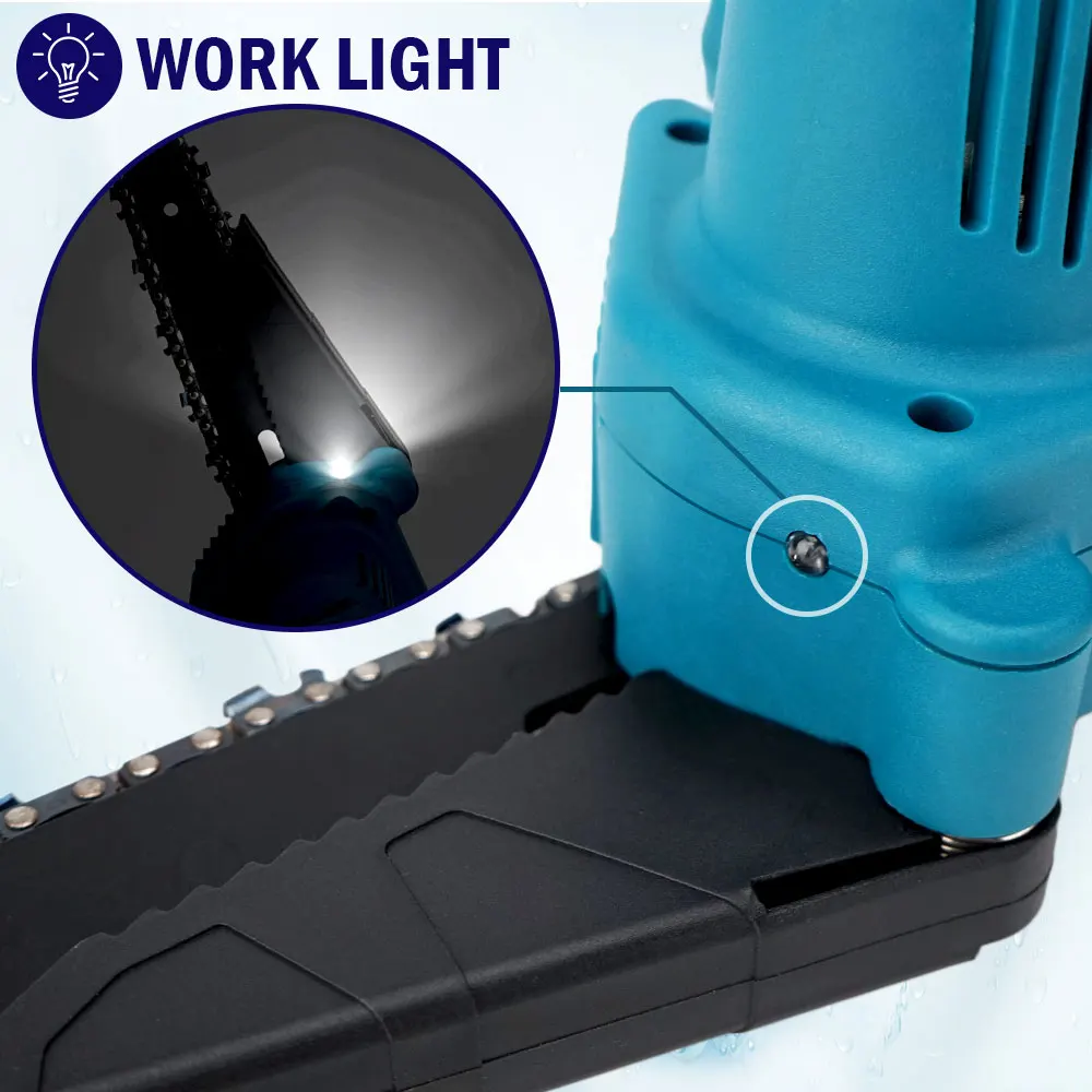 Электрическая цепная пила 20 в 6 дюймов 4000 об./мин. | Инструменты