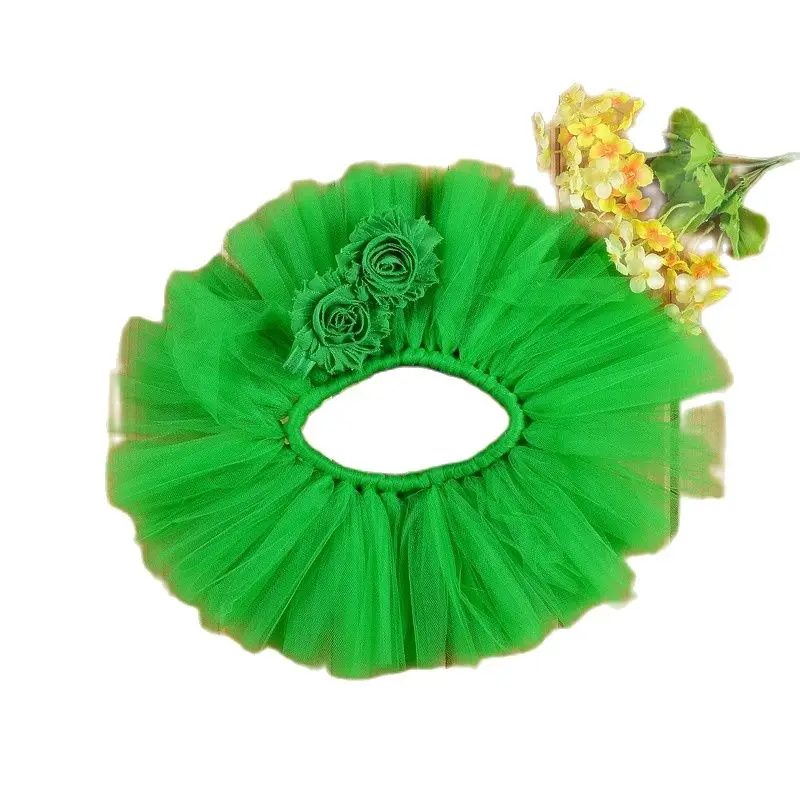 Юбки-пачки для маленьких девочек с цветочный ободок новорождённого Детские