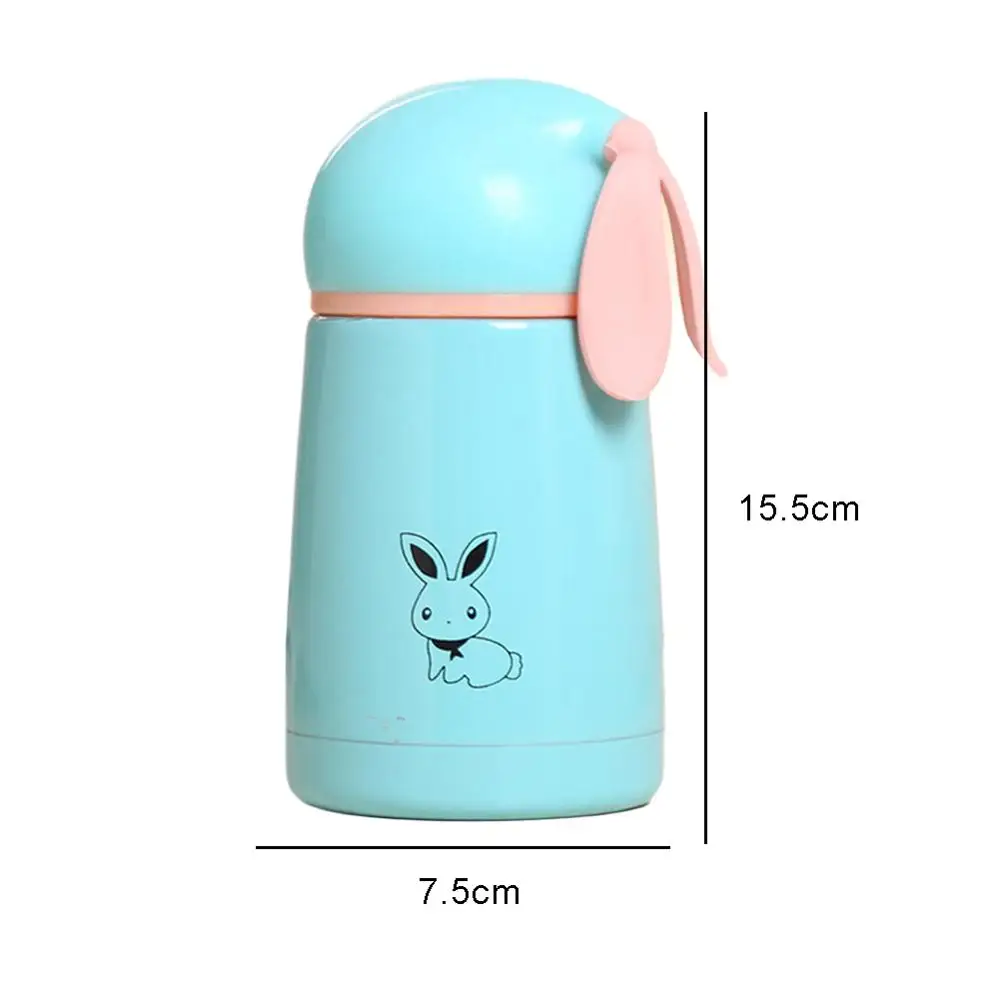 Портативная вакуумная Термокружка 300 мл Детская Из Нержавеющей Стали с принтом